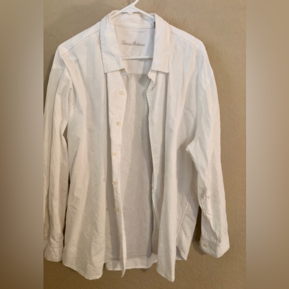 Tommy Bahama Perfect XXL White shirt